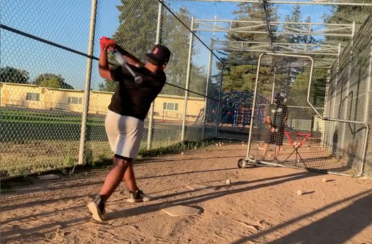 Nick Yorke, #17 Overall draft pick to the Boston Red Sox, fires an 80 mph missile with the ProVelocity Bat - "One and Done"