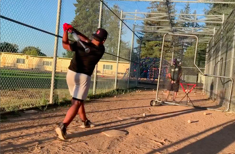 Nick Yorke, #17 Overall draft pick to the Boston Red Sox, fires an 80 mph missile with the ProVelocity Bat - "One and Done"